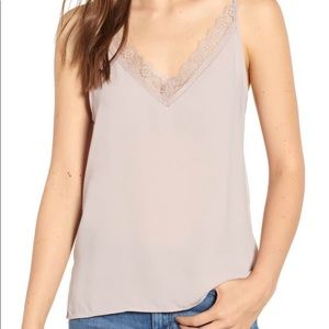 NWT BP (Nordstrom) lace trim cami